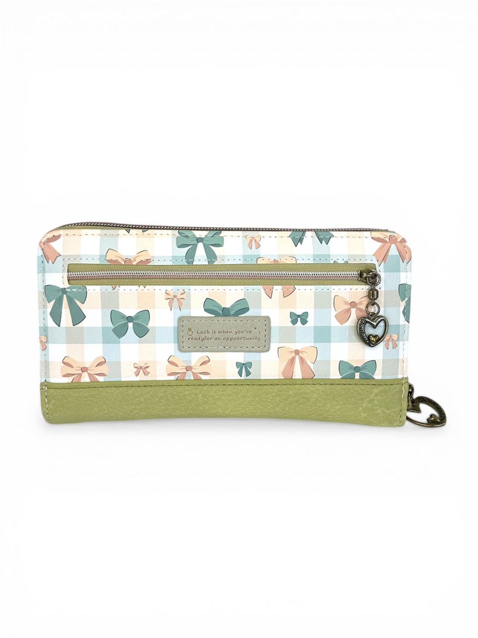 Sweet Candy Virágosrét körbe cipzáros pénztárca