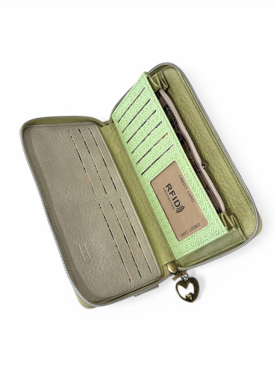 Sweet Candy Virágosrét körbe cipzáros pénztárca