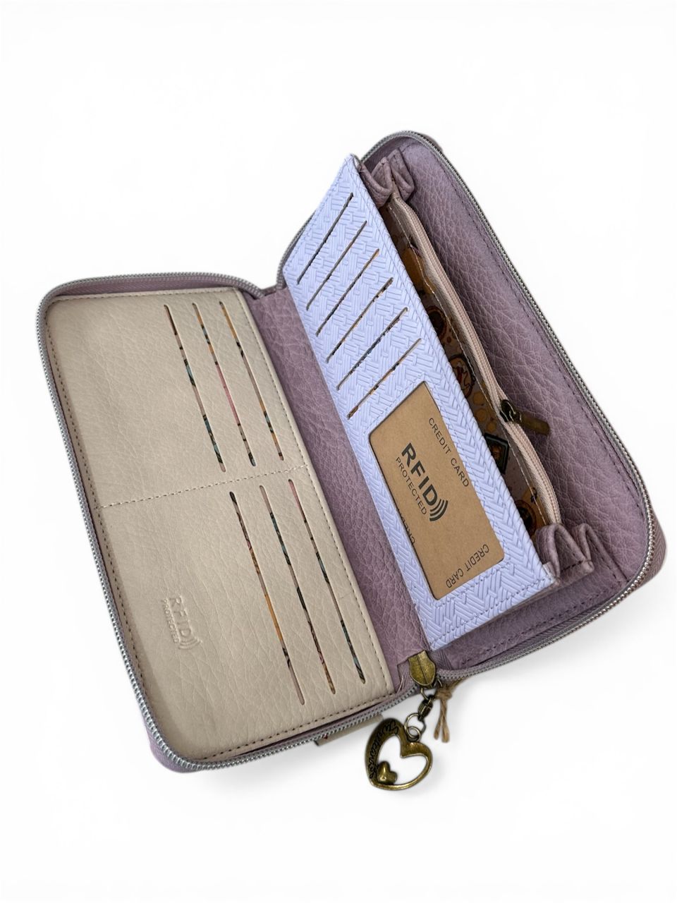 Sweet Candy Levendulaálom körbe cipzáros pénztárca