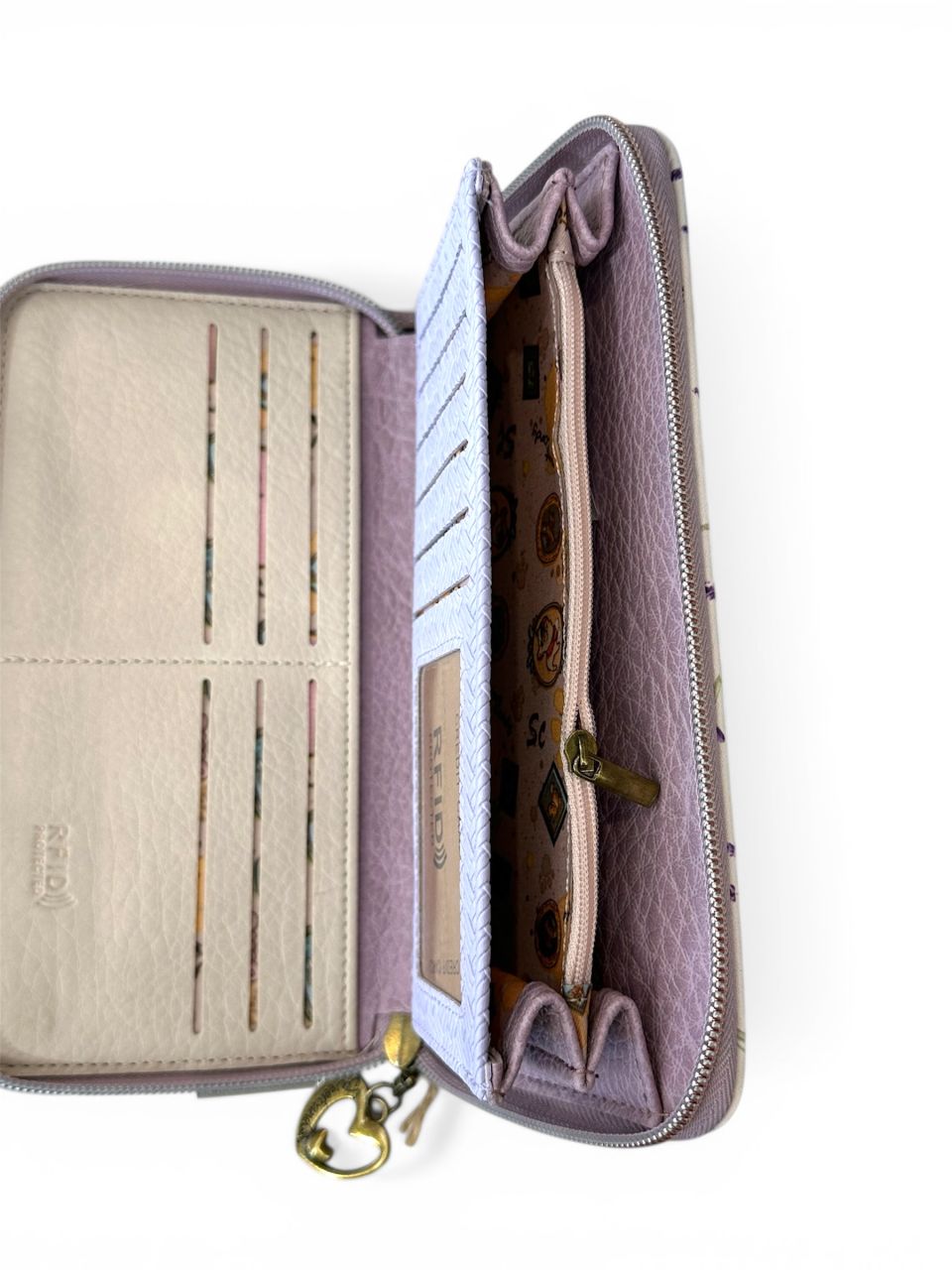 Sweet Candy Levendulaálom körbe cipzáros pénztárca