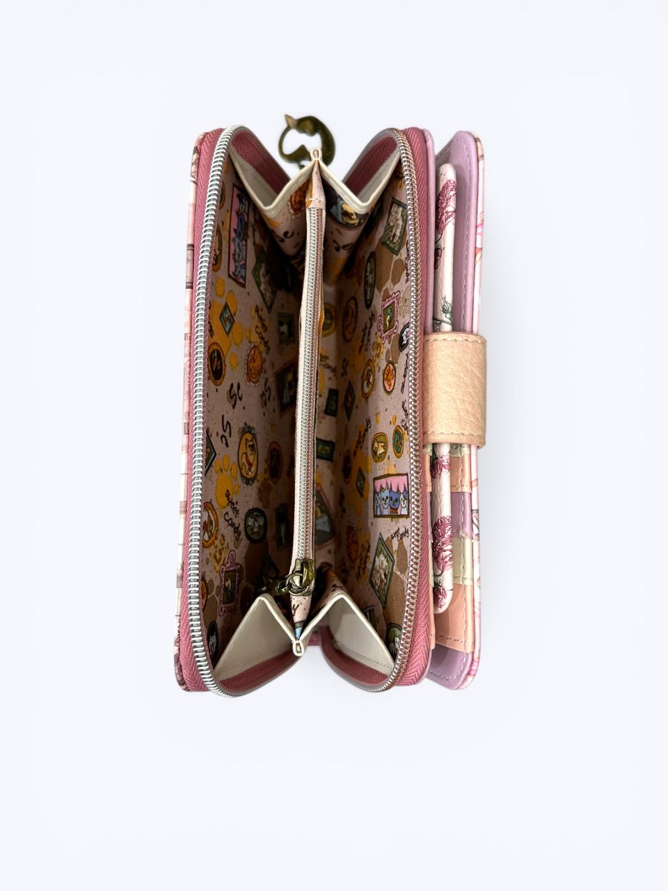 Sweet Candy Rózsavarázs pénztárca, nagy Sweet Candy Rózsavarázs pénztárca, nagy