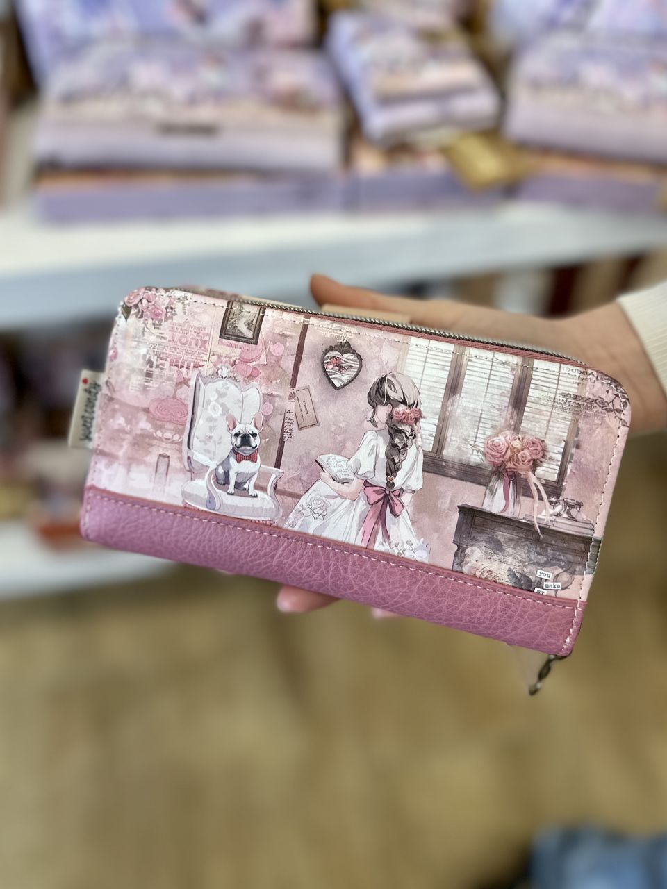 Sweet Candy Rózsavarázs pénztárca, nagy Sweet Candy Rózsavarázs pénztárca, nagy