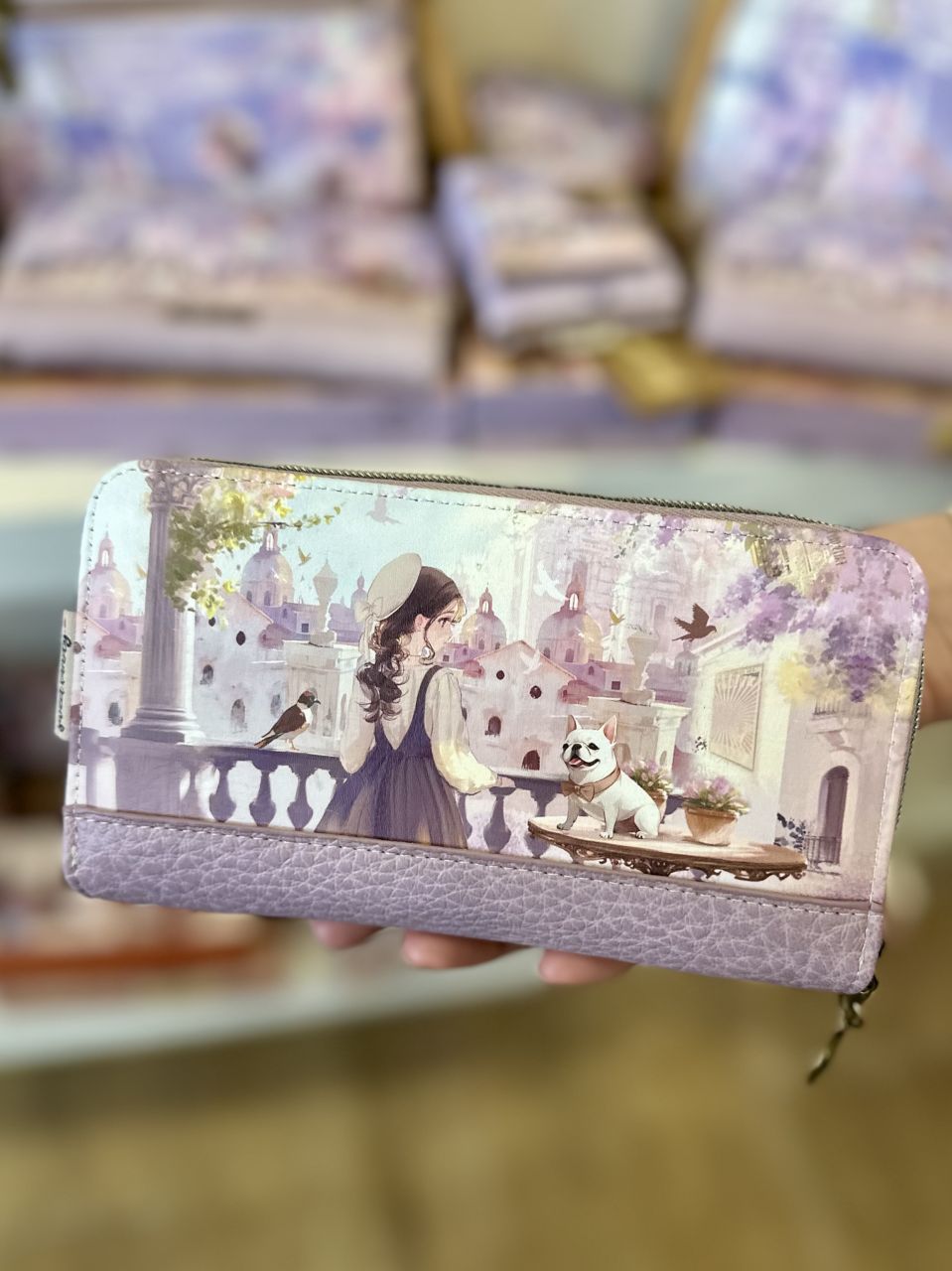 Sweet Candy Levendulaálom pénztárca, nagy Sweet Candy Levendulaálom pénztárca, nagy