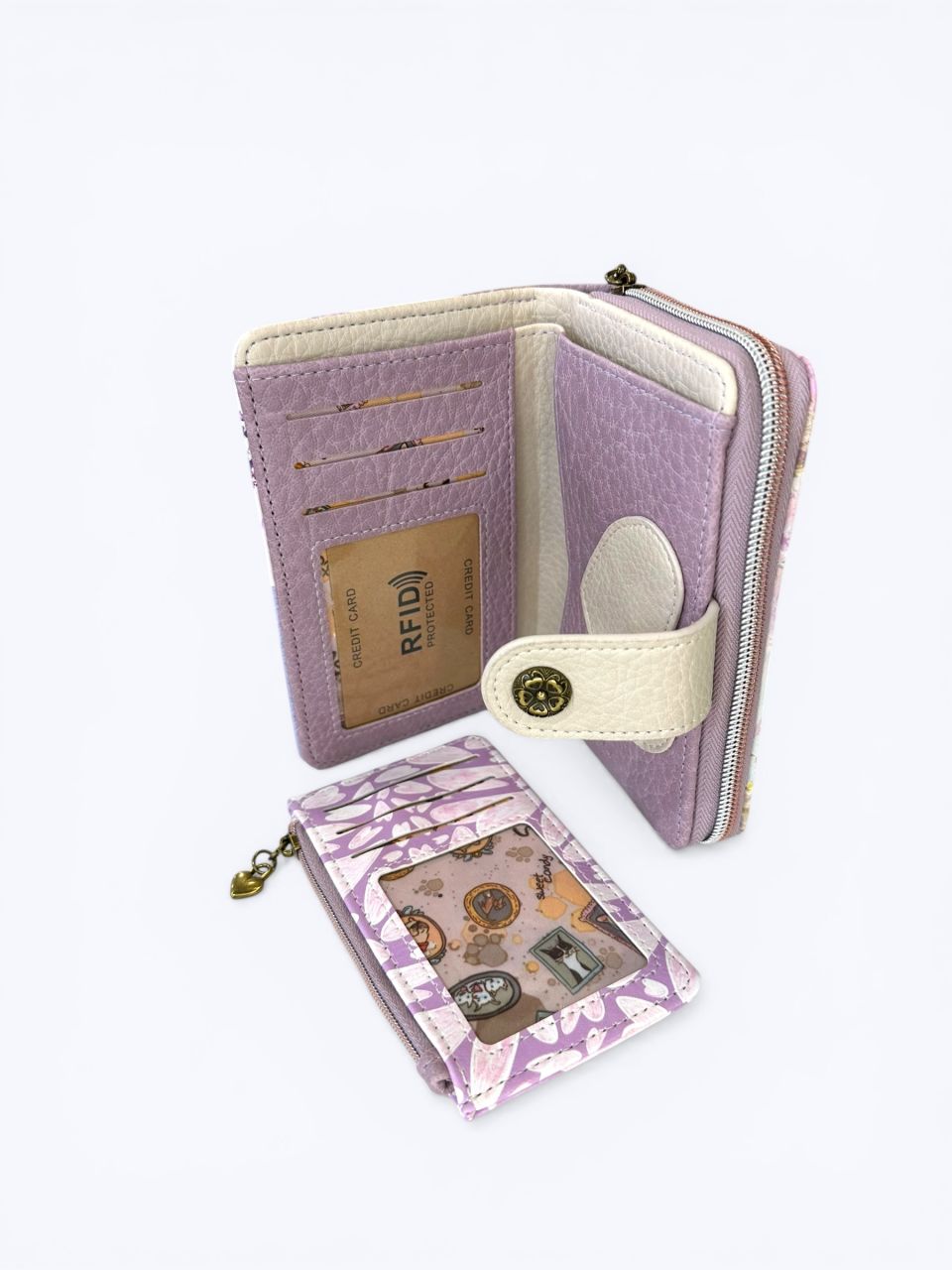 Sweet Candy Levendulaálom pénztárca, közepes