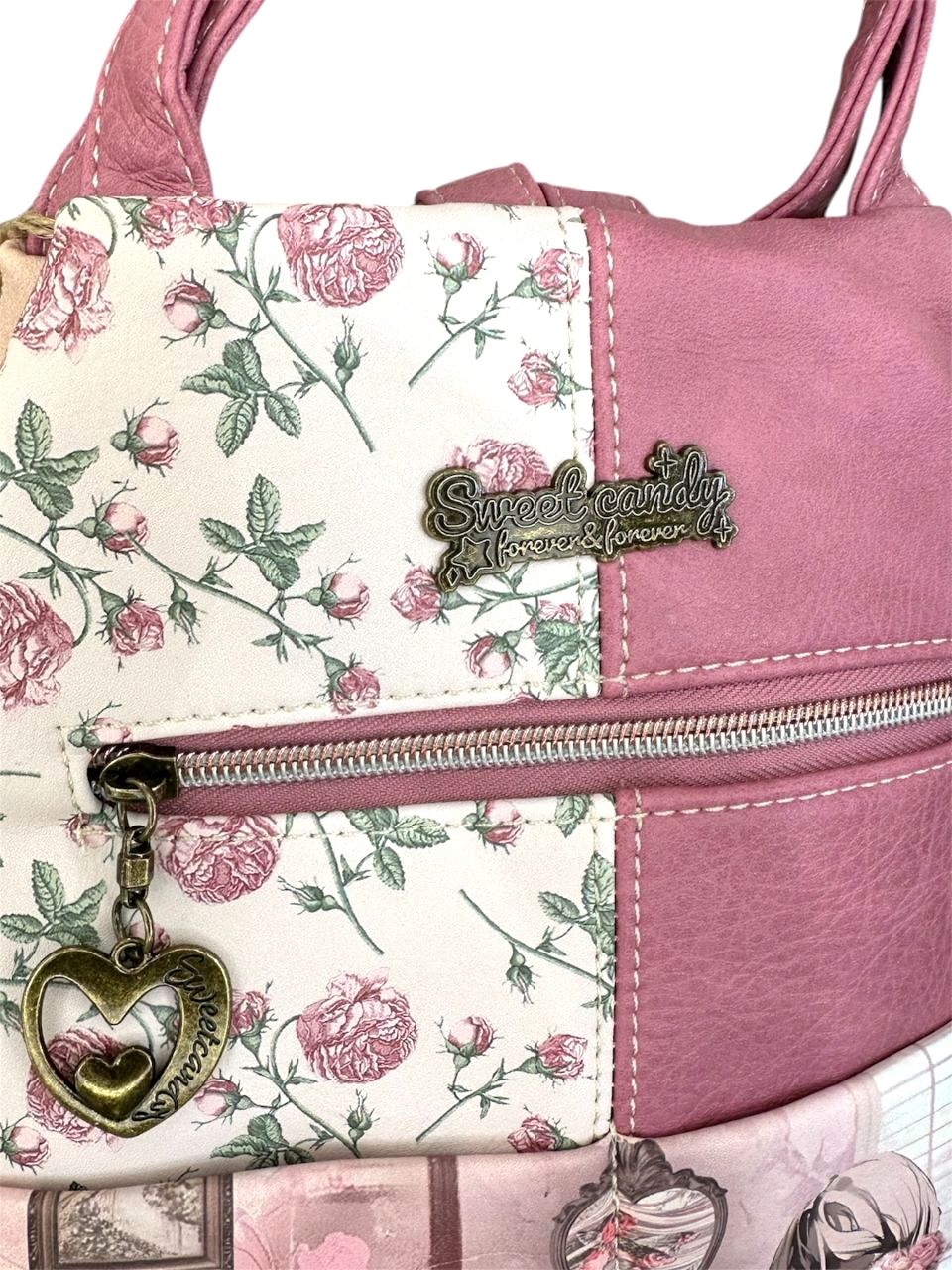 Sweet Candy Rózsavarázs rejtett zsebes hátizsák