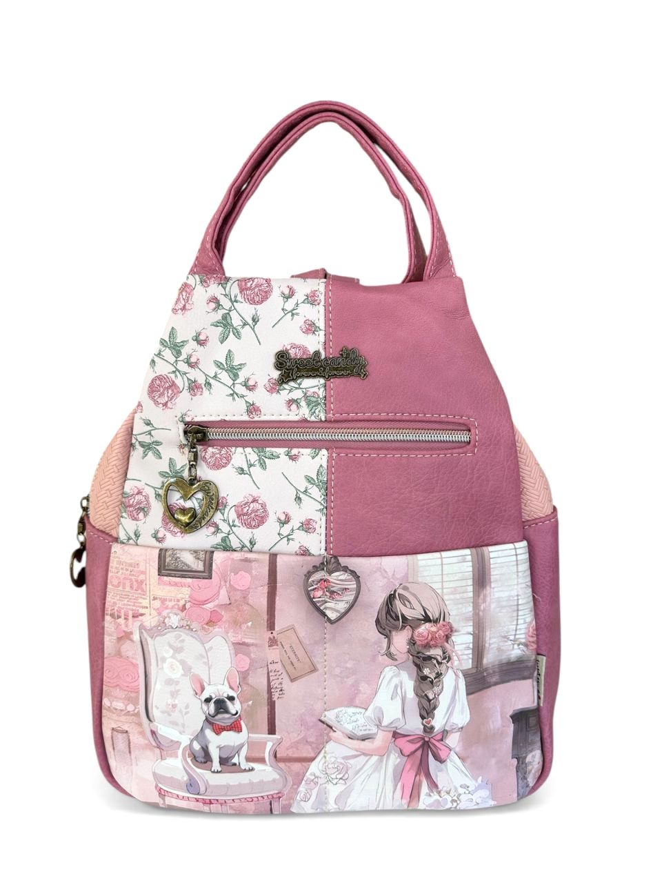 Sweet Candy Rózsavarázs rejtett zsebes hátizsák