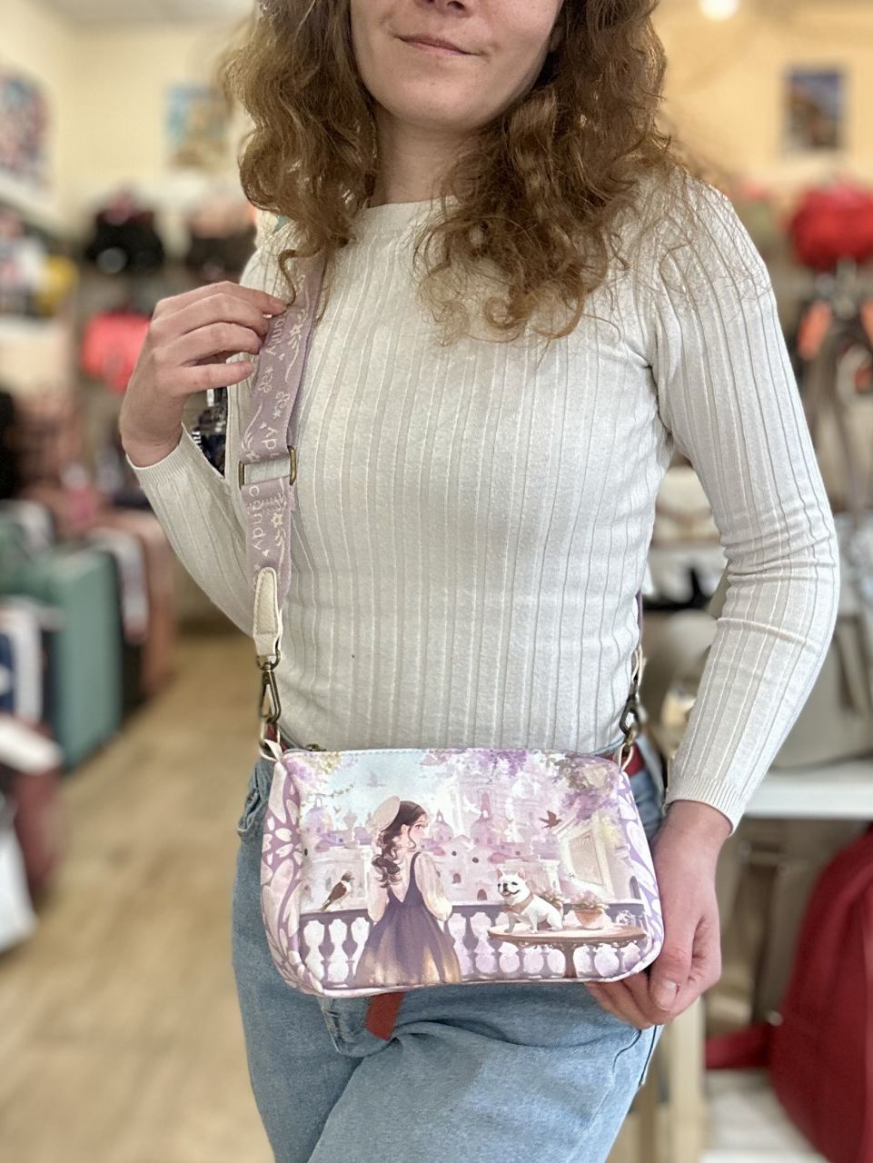 Sweet Candy Levendulaálom 2in1 oldaltáska