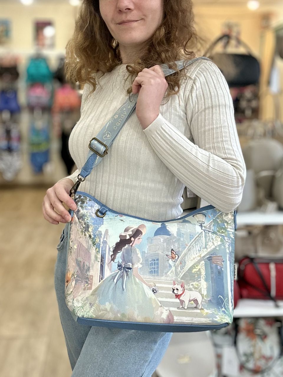 Sweet Candy Pillangóváros 2in1 oldaltáska