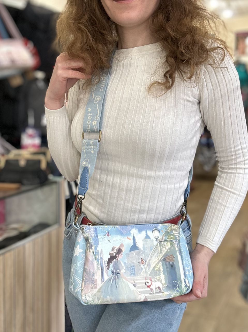 Sweet Candy Pillangóváros 2in1 oldaltáska