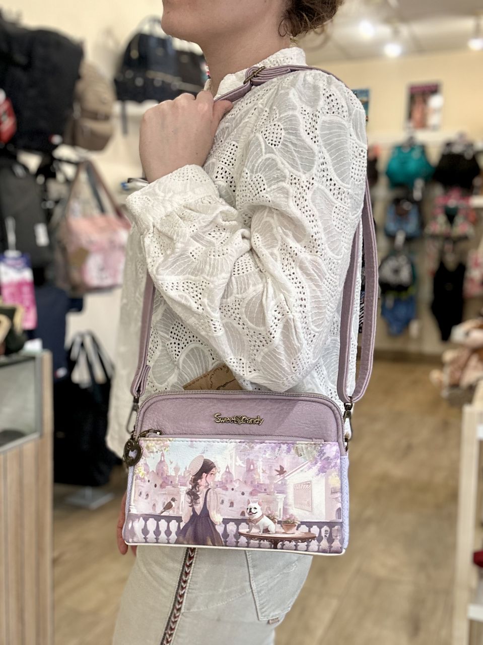 Sweet Candy Levendulaálom kicsi oldaltáska