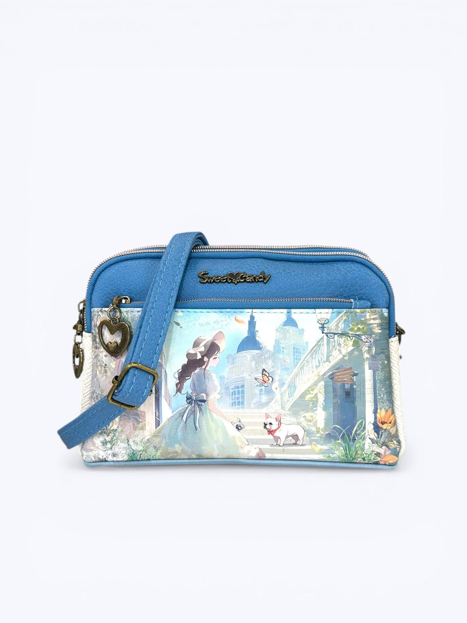 Sweet Candy Pillangóváros kicsi oldaltáska