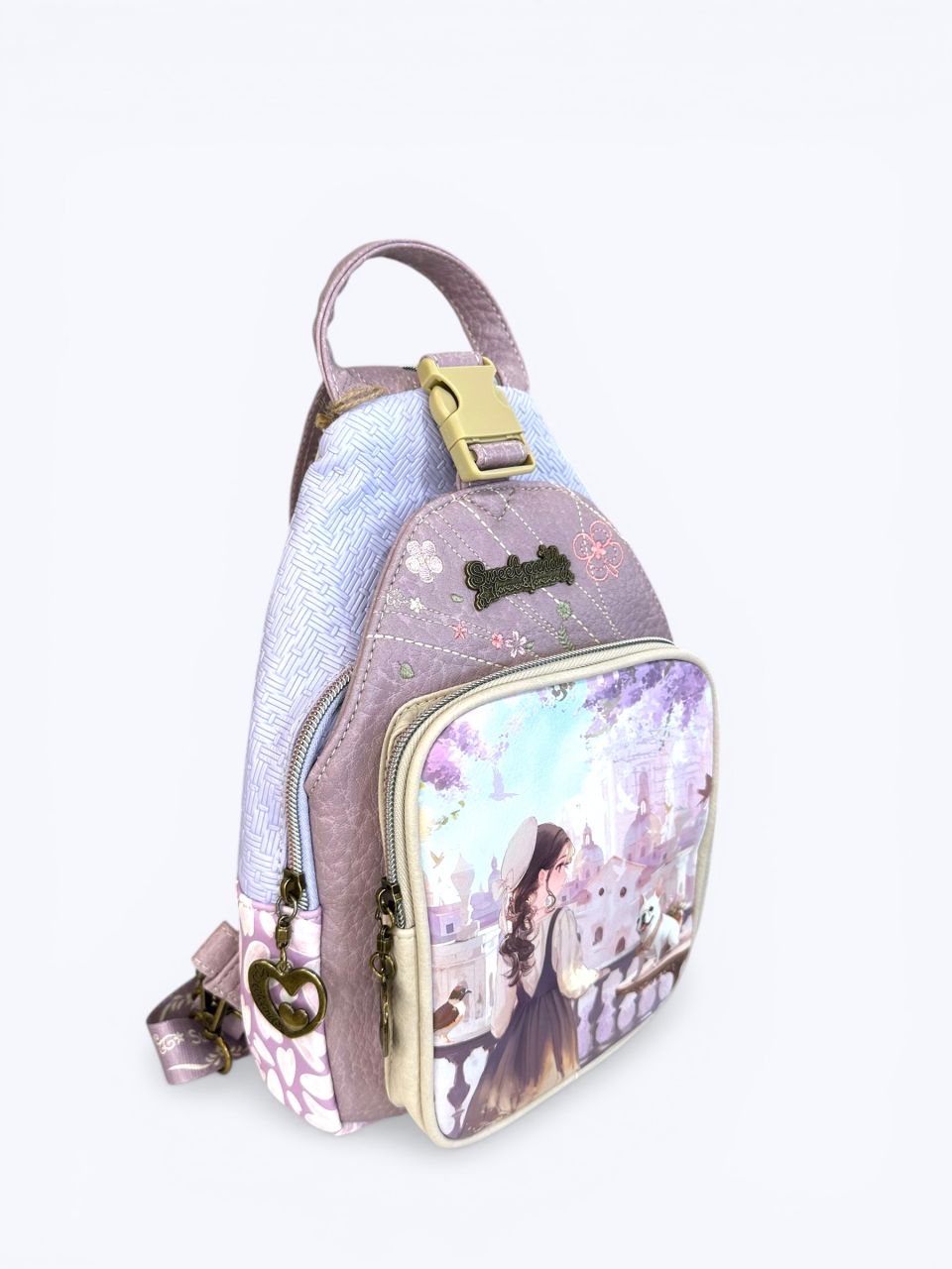 Sweet Candy Levendulaálom átalakítható háti/testtáska