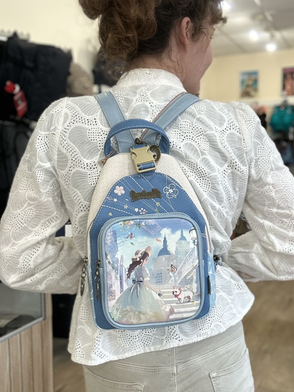 Sweet Candy Pillangóváros átalakítható háti/testtáska