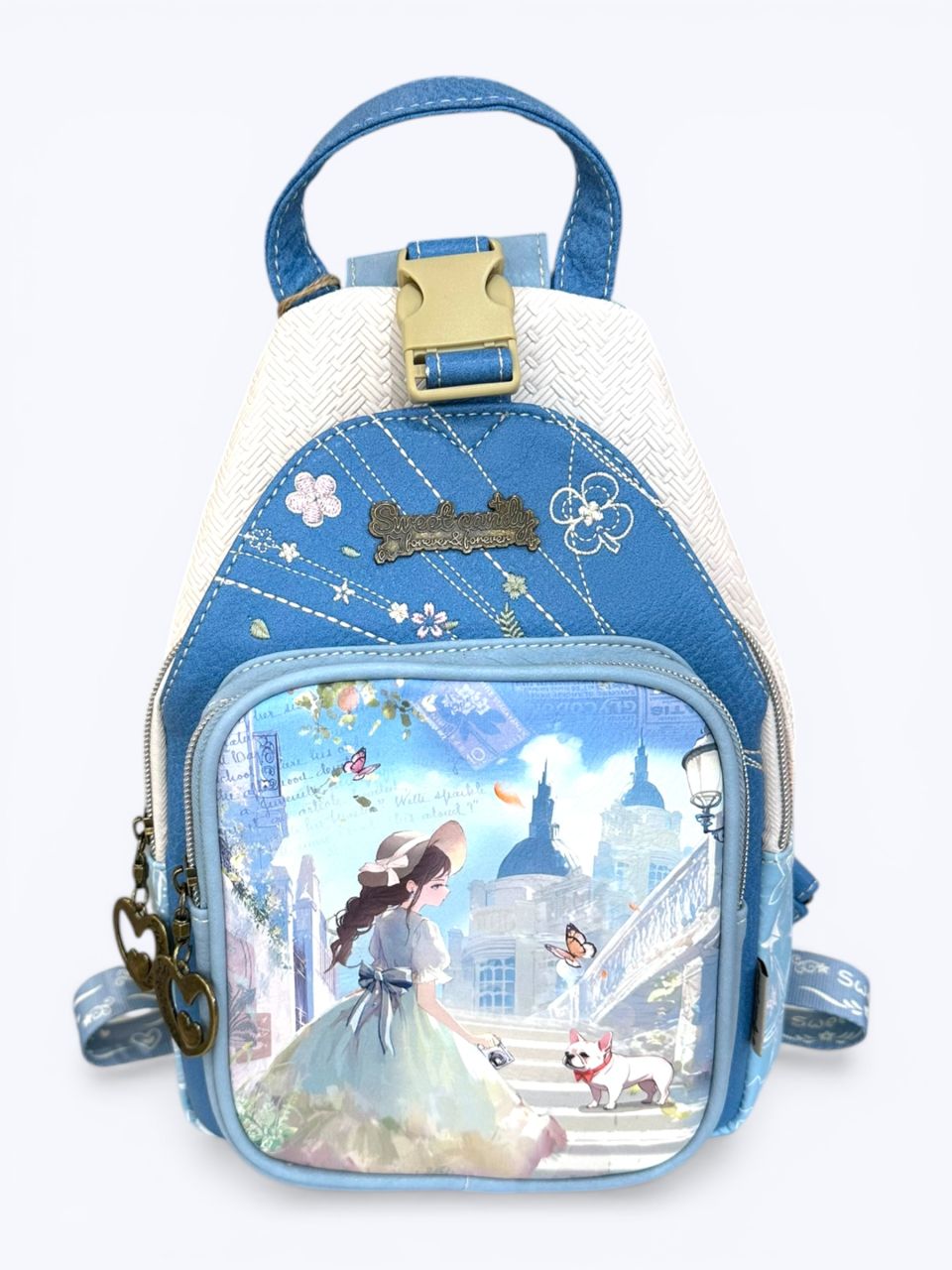 Sweet Candy Pillangóváros átalakítható háti/testtáska