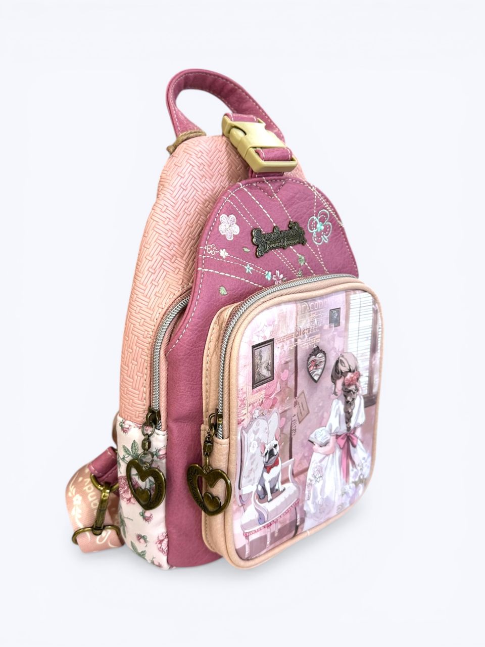 Sweet Candy Rózsavarázs átalakítható háti/testtáska