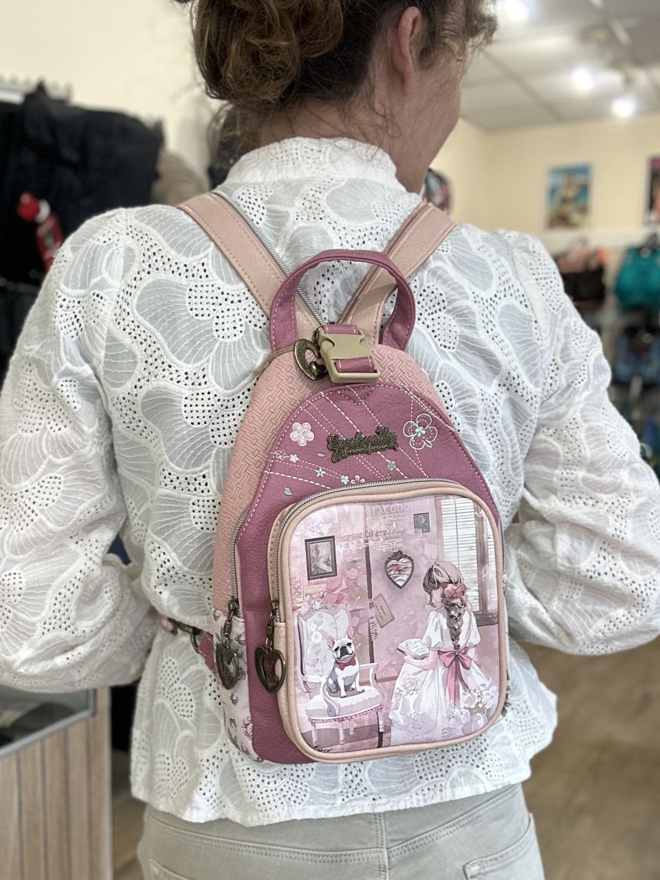 Sweet Candy Rózsavarázs átalakítható háti/testtáska