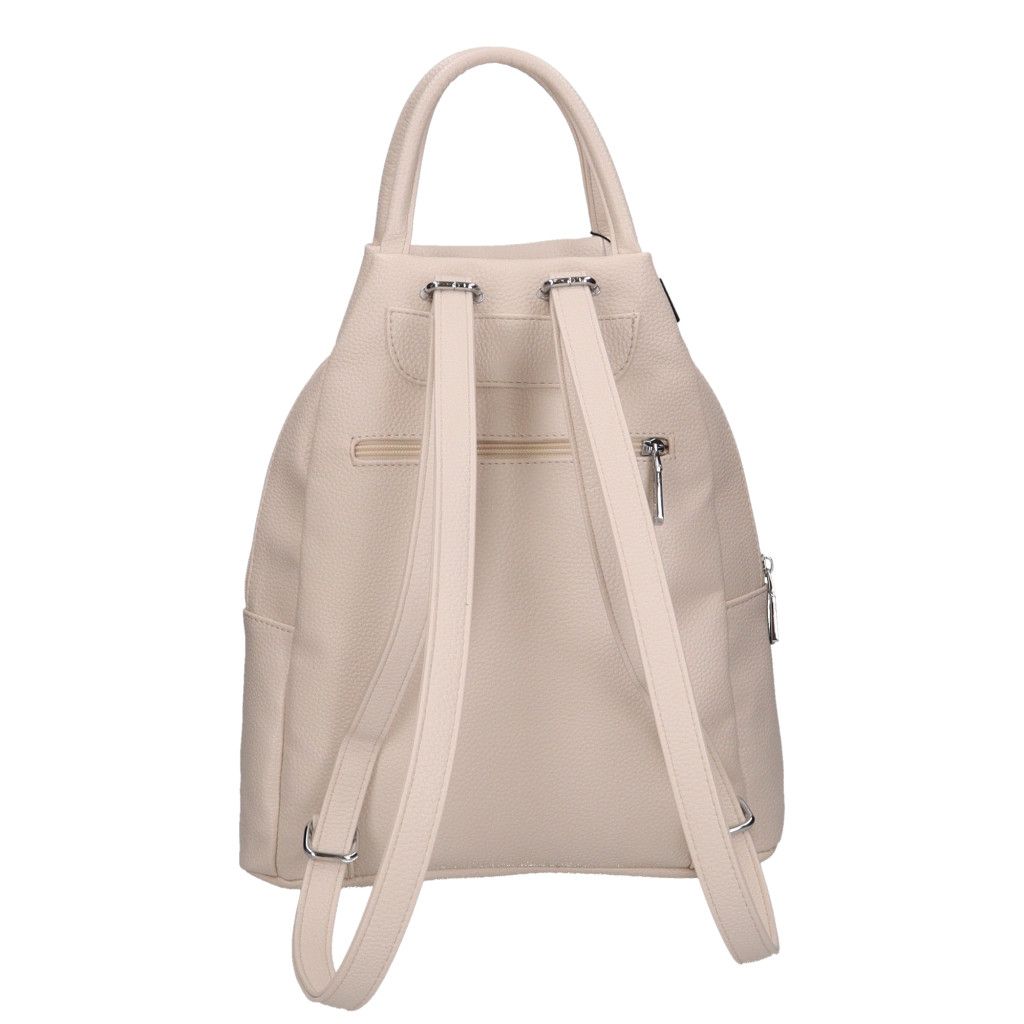 Bézs-virág Karen füles hátizsák