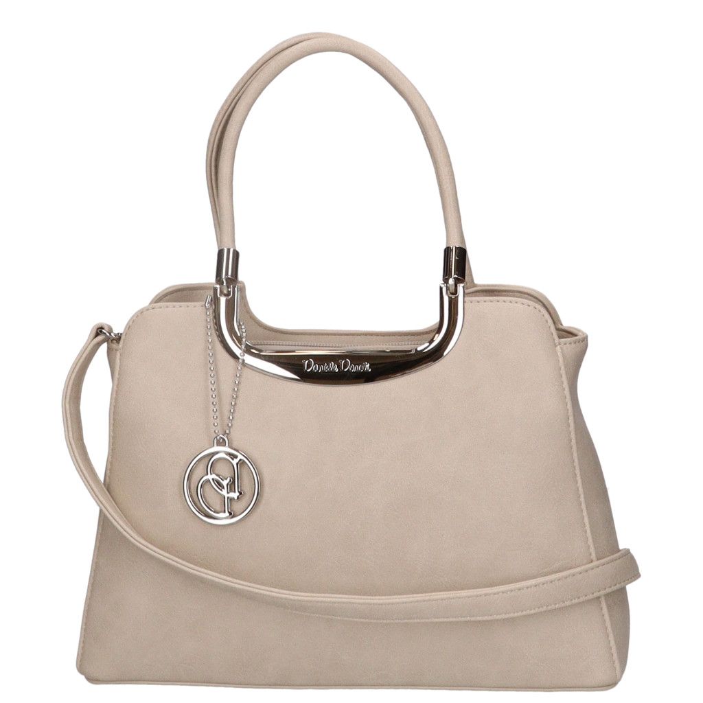 Bézs Daniele Donati elegáns kézitáska