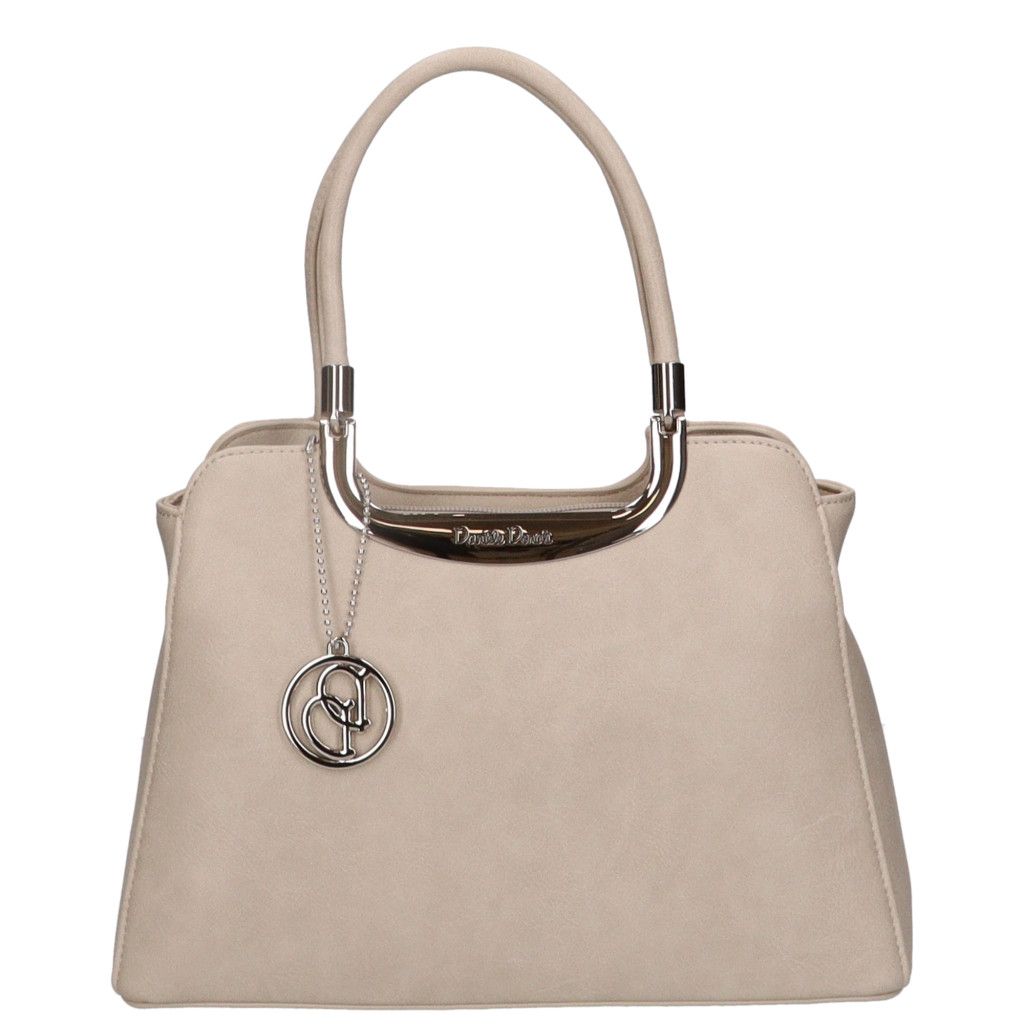 Bézs Daniele Donati elegáns kézitáska