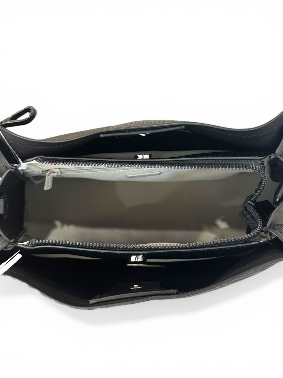 Fekete David Jones válltáska, 3 rekeszes