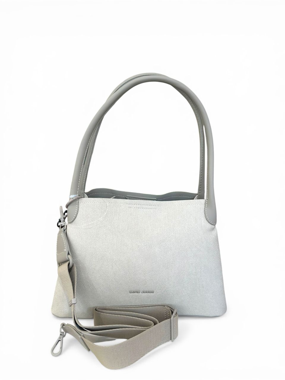 Törtfehér David Jones válltáska, 3 rekeszes