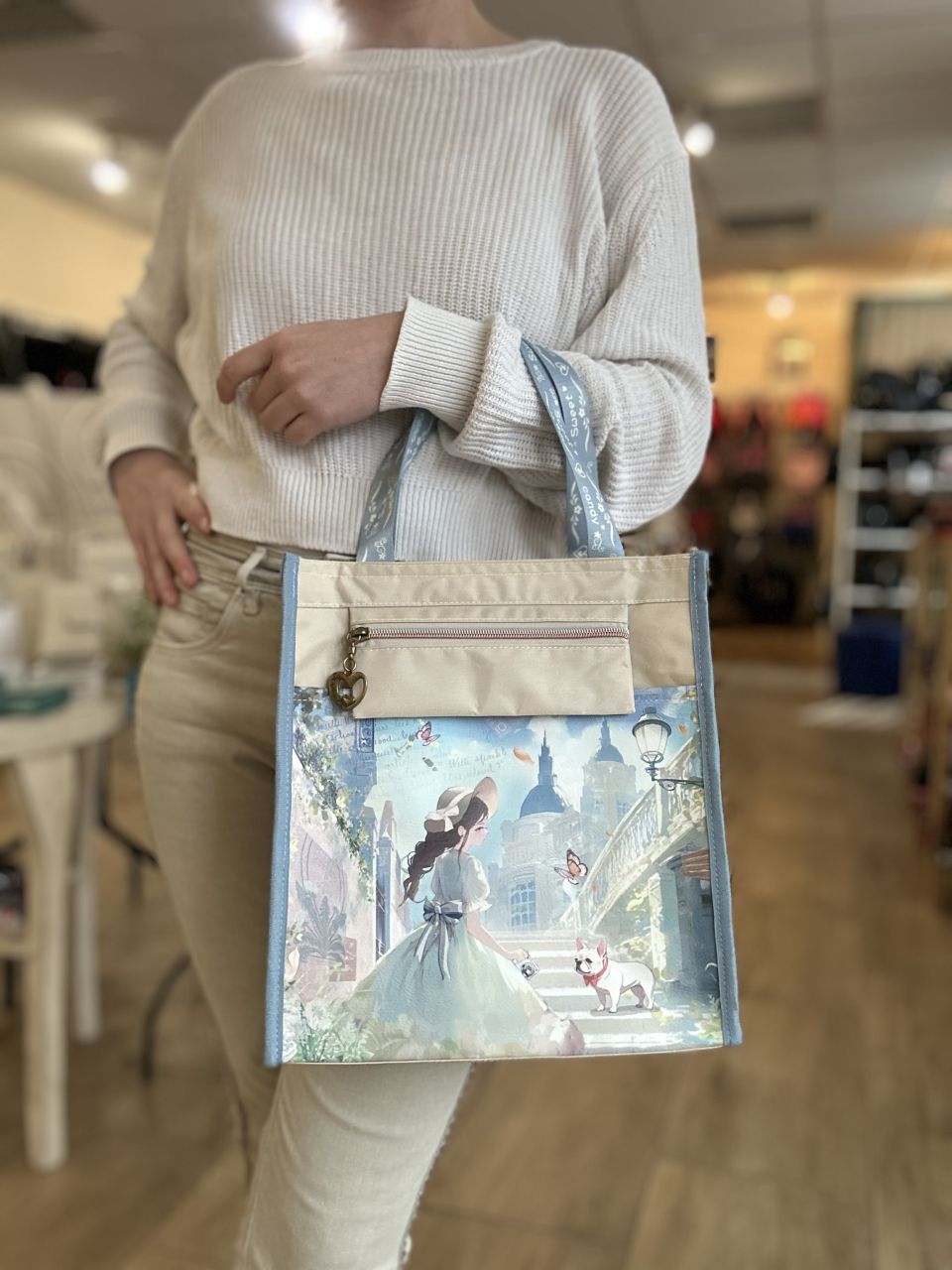 Sweet Candy Pillangóváros shopper