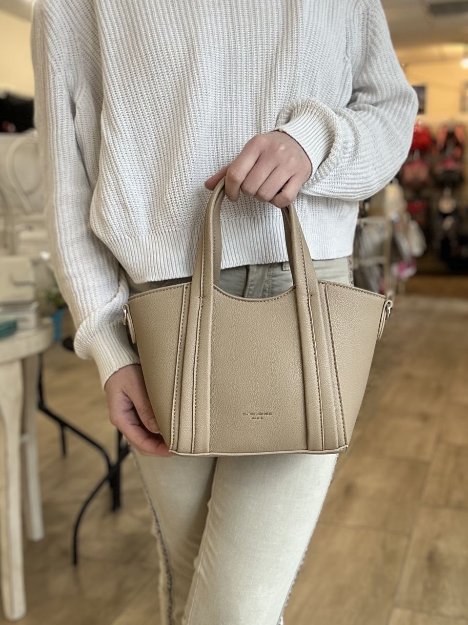 Drapp David Jones kicsi kézitáska