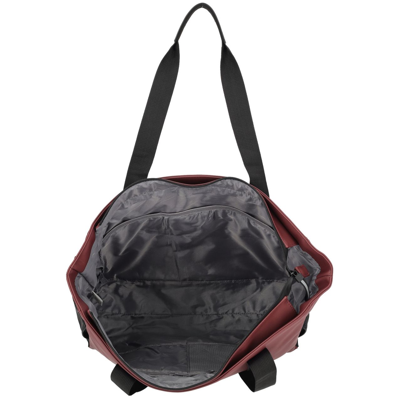 Bordó-fekete Enrico Benetti nagy női shopper/utazó Bordó-fekete Enrico Benetti nagy női shopper/utazó